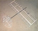 Bare airframe with gear from side